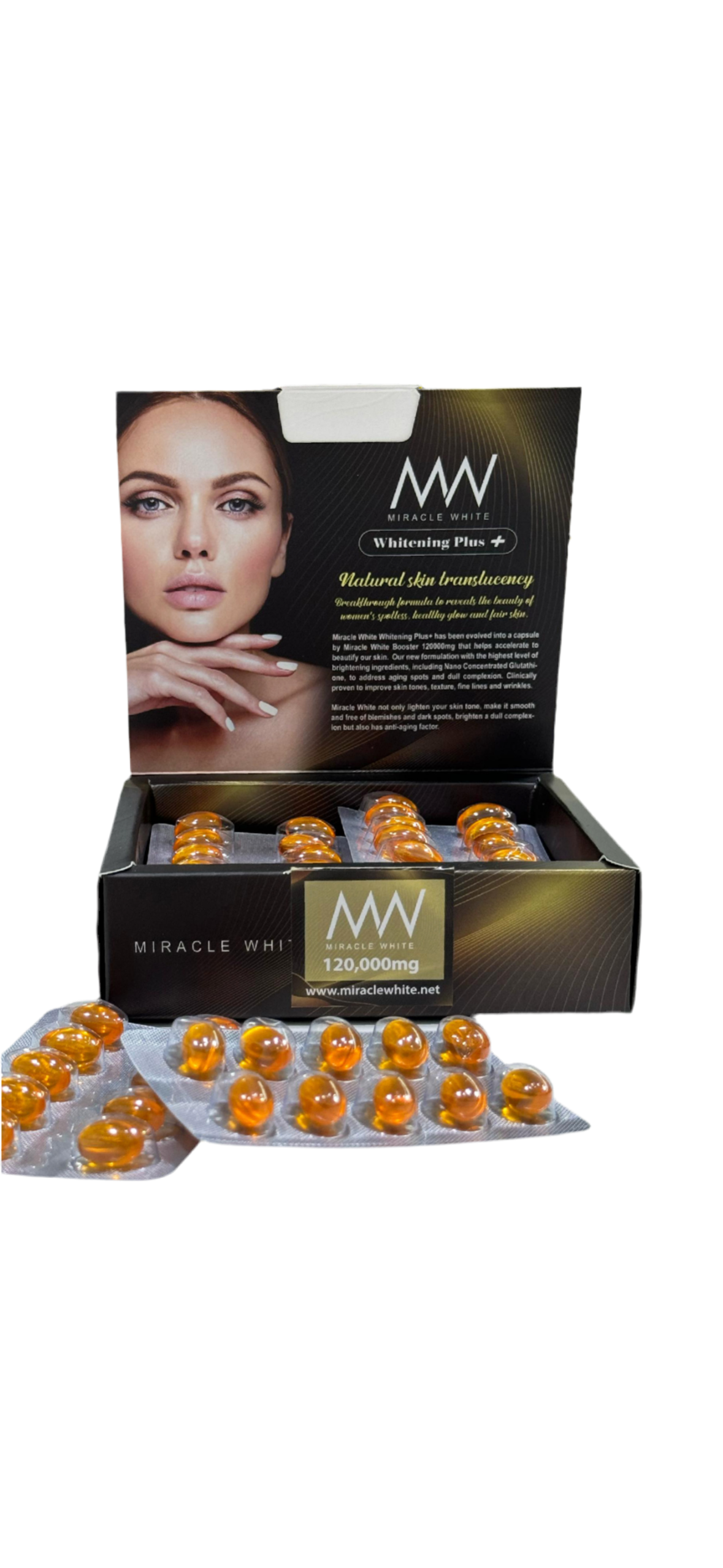 Miracle White whitening plus booster