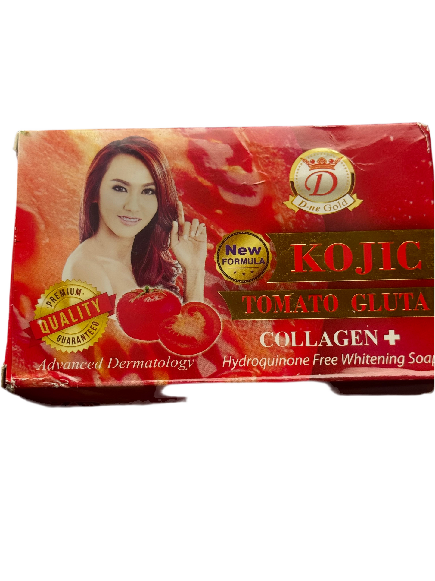 Savon éclaircissant KOJIC TOMATO GLUTA COLLAGÈNE 160 g