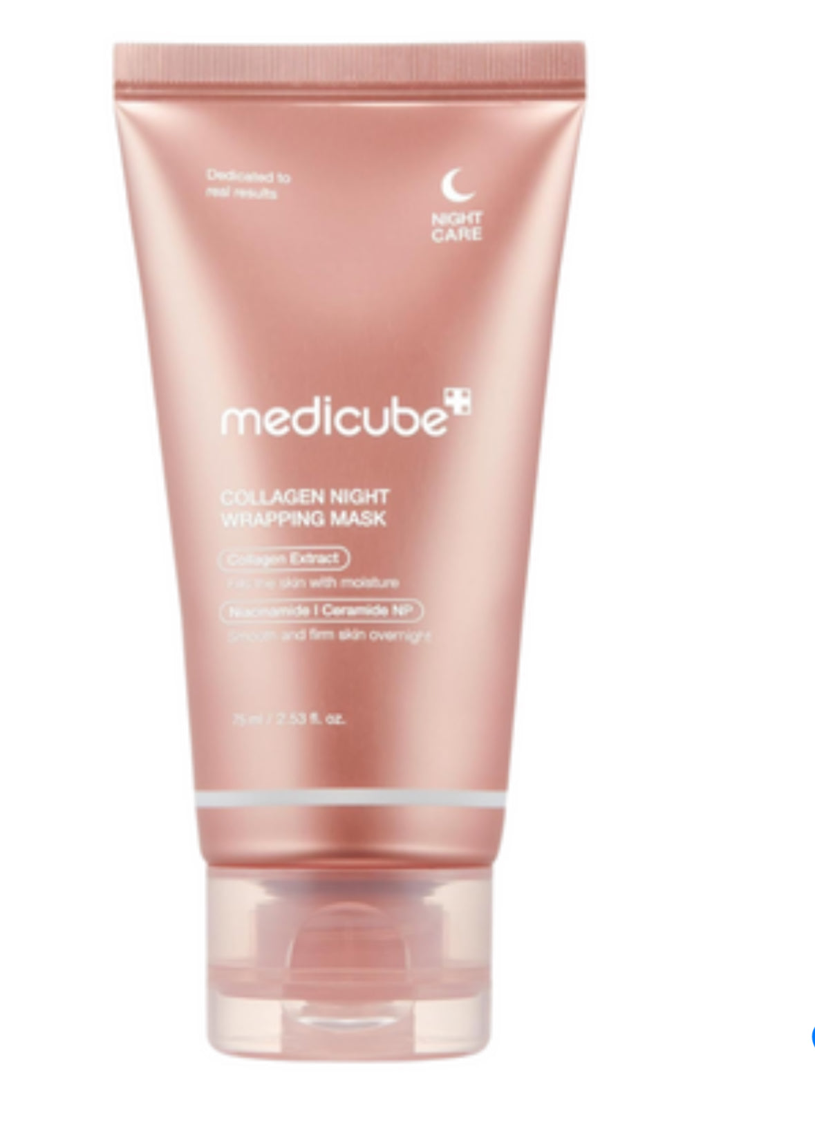 Masque de nuit enveloppant au collagène Medicube 75 ml