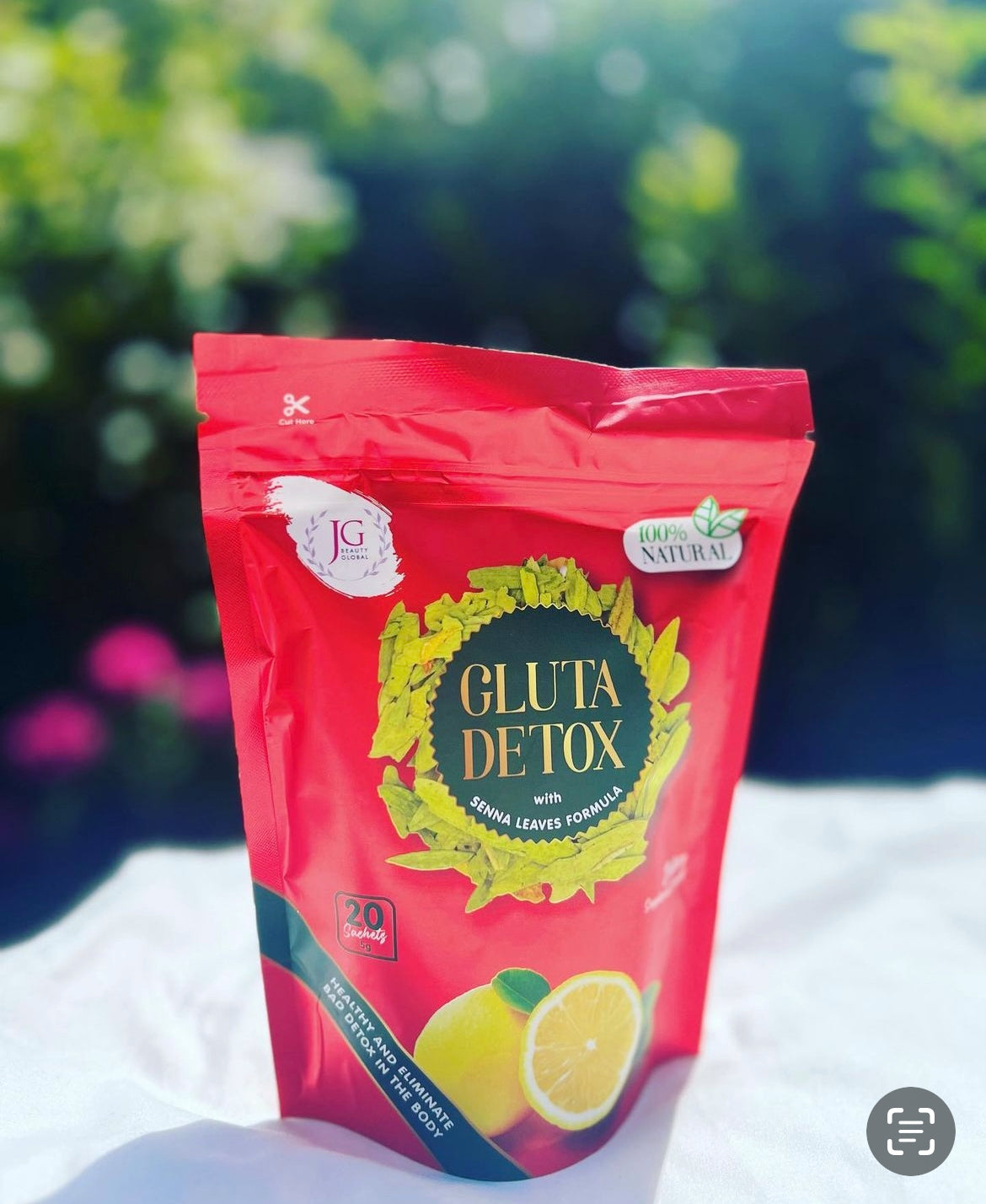 Lot de 2 Gluta Détox