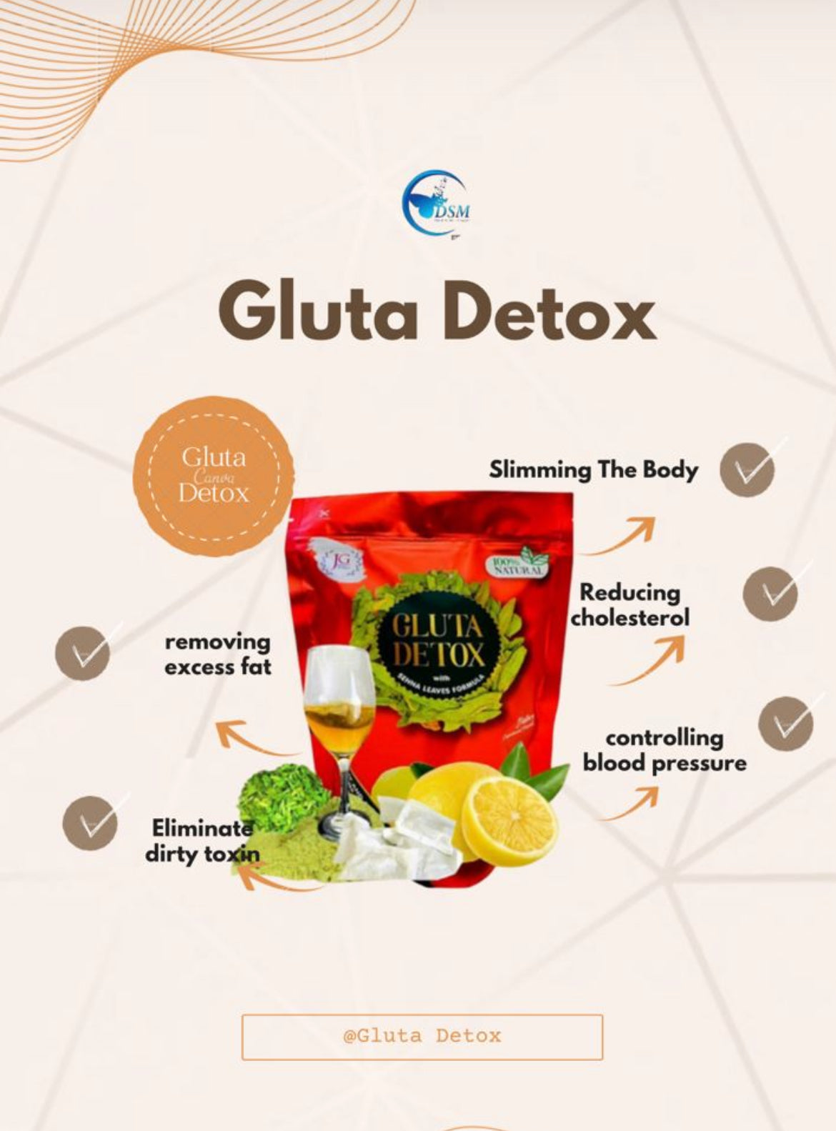 Lot de 2 Gluta Détox