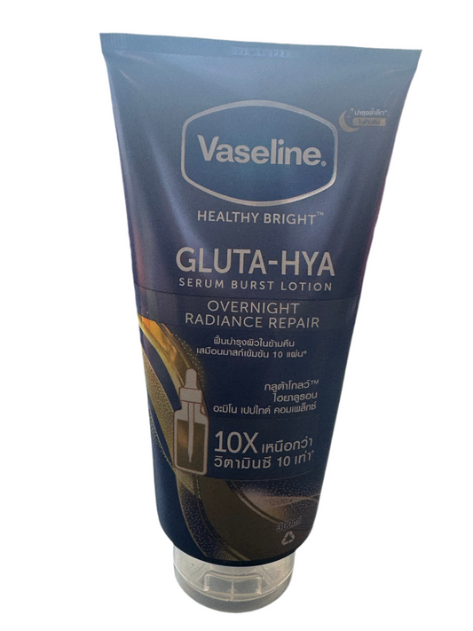 Vaseline Serum Burst Lotion Gluta Hya Overnight Radiance 300ml